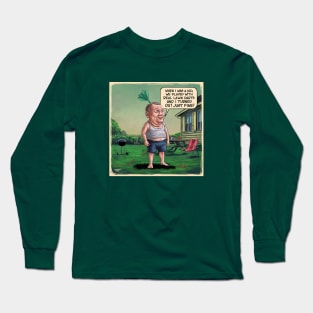 Playing with real lawn darts Long Sleeve T-Shirt